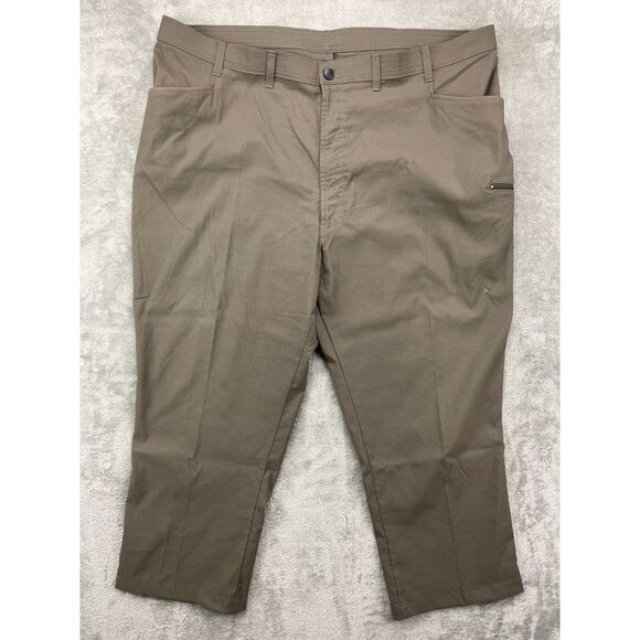 Wrangler ATG Mens Hiking Cargo‎ Pants 44x26 Brown All Terrain Gear - Picture 1 of 9